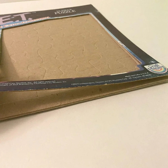 Vintage 1982 ET The Extra Terrestrial 15 Piece Tray Puzzle  Craft Master - Picture 7 of 16